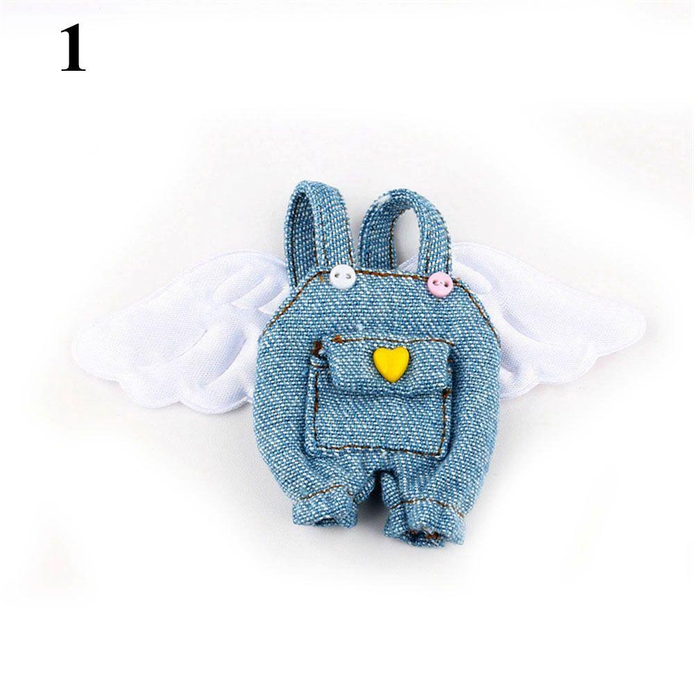 Gift Toys For 1/11 OB11Dolls Doll Overalls Obitsu11 Doll Accessories Doll Clothes Denim Pants
