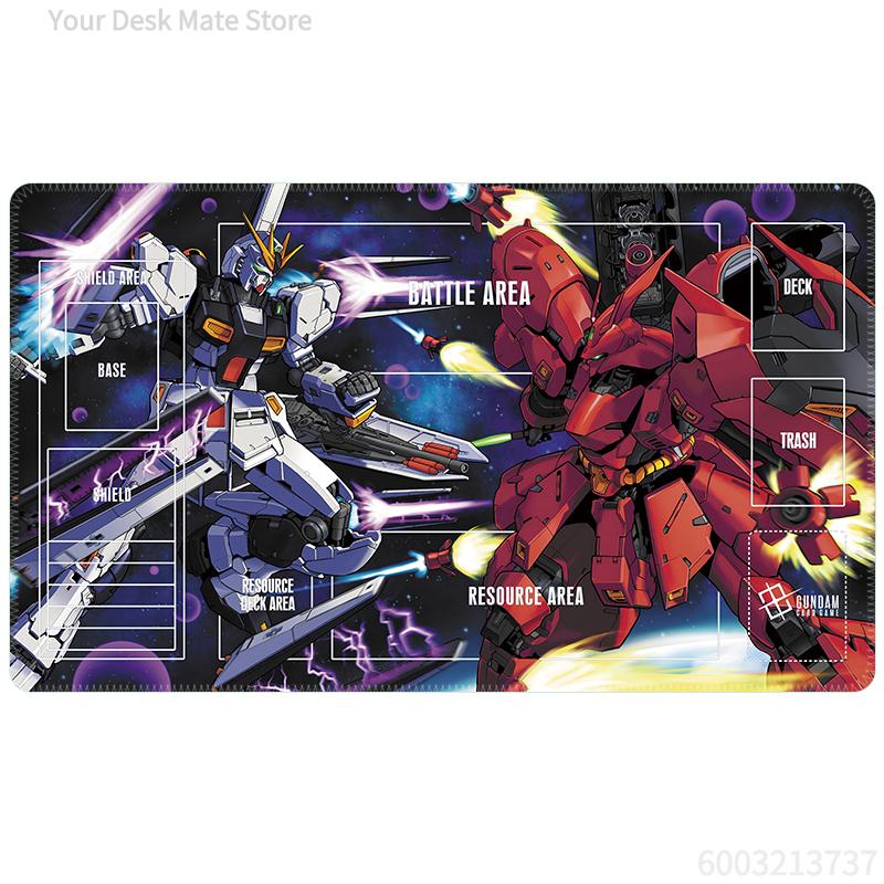 Diy Gundamed Amuro Ray Fllay Allster Card Battle Mat Single Player Board Game Card Battle Card Anime Card Gift Toys