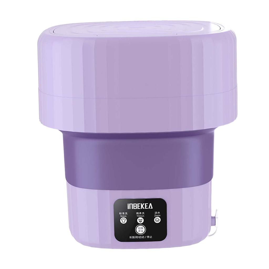 9L Foldable Mini Washing Machine Socks Underwear Panties Retractable Home Portable