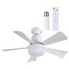 52CM/42CM Modern Ceiling Fan with LED Light Remote Control Silent Ceiling Fan for Kitchen Bedroom Basement Dining Living Room