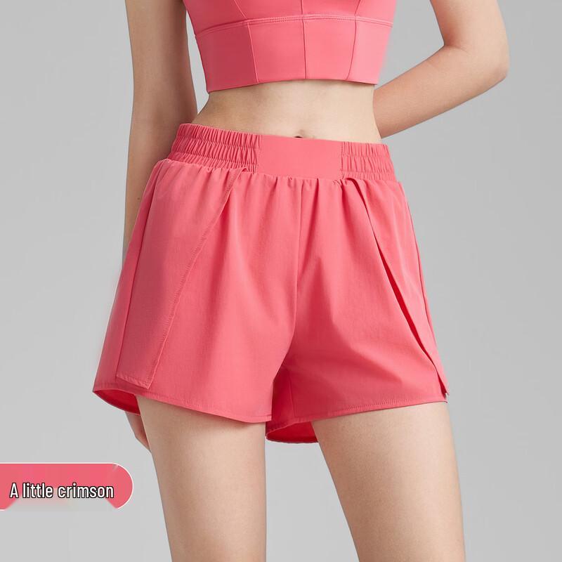 WEZHO Women s Loose 2-in-1 Running Shorts