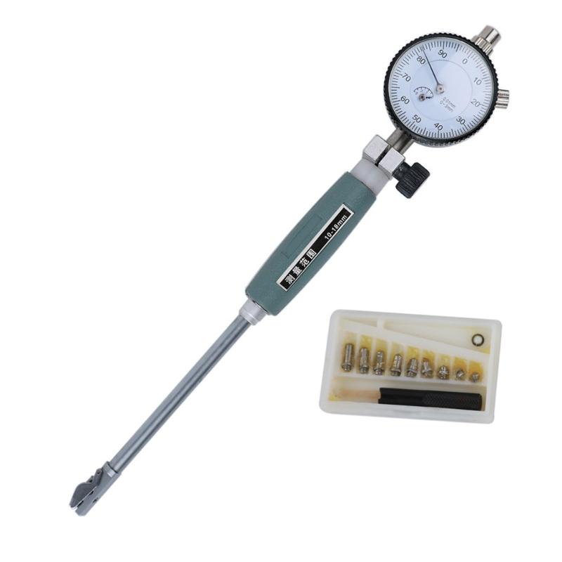 Professional Aluminum Face Indicator Set with 10 to 18mm Measuring Capacity Face Bore Gauges set for Industrial Workshops