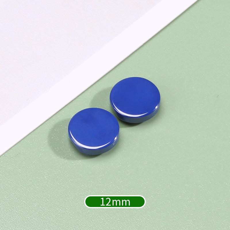 Ceramic Shirt Buttons High-End Flat Round Button Accessories Versatile Men'S And Women'S Shirts Cardigan Chiffon Buttons High-End