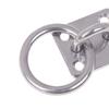 304 Stainless Steel Square Marine Eye Plate Eye Hook With Round Ring Lashing Tie Down Boat Yacht Boat Marine Hardware 5/6/8Mm