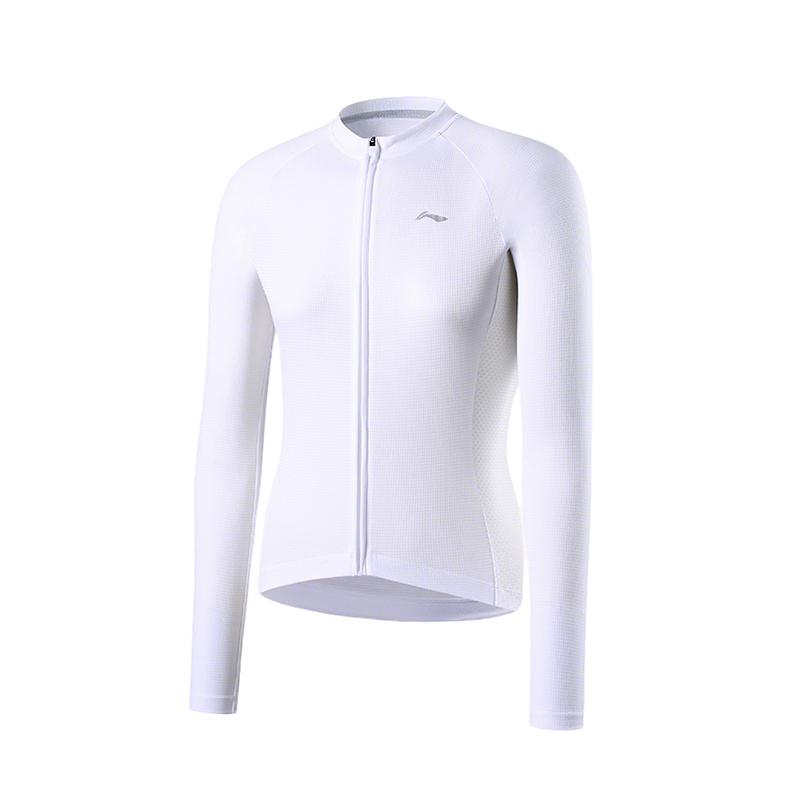 

Li-Ning Solid Color Round Neck Long Sleeve Quick Dry Breathable Road Cycling Jersey Moisture Wicking Fitted Cycling Wear LCTY046_20250512183221 XL