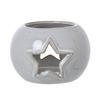 Hill Interiors Ceramic Star Cut-Out Tealight Holder