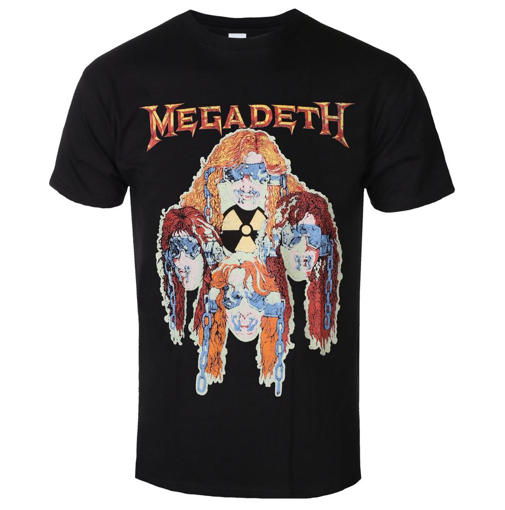 Retro Summer Megadeth Graphic Cotton Tshirt Unisex Summer Short Sleeve Fashion Brand Tee Luxury Casual Vintage Tees