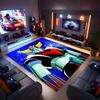 1pc UFO Robo Grendizer1 Print Area Rug - Soft, Washable Non-Slip Indoor Mat for Office Chairs, Living Room, Home Office Decorative Rug