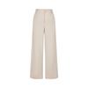 JIUZI ANNACAU "Free Pants" Minimalist Commuter Straight-Leg Trousers