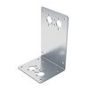 L-Shaped Parking Heater Mounting Bracket, Thickened Iron Vertical   Mounting Bracket with Predefined Holes for Wall and Vehicle Chassis