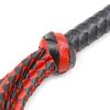 Adult Erotic 8-Strand Braided Leather Whip - Snake & Horse Whip Alternative Toy