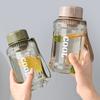 Simple Plastic Water Cup Portable Outdoor Sports Bottle for Water with Filter Sturdy Water Bottle Large Capacity Kettle