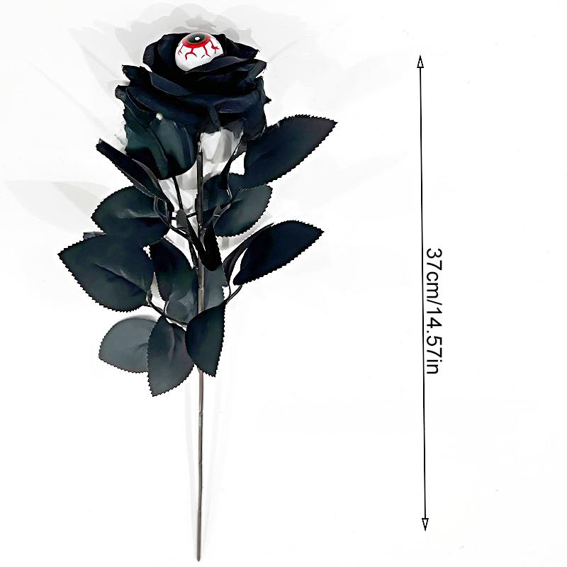 

Halloween DIY Decorative Artificial Leaves Creative Silk Flower Home Plastics Arrange Props Party Decoration 1pcs