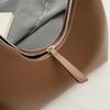 Fashion Underarm Shoulder Bags For Women PU Leather Pure Color Armpit Hobo Bag   Luxury Designer Purses And Handbag