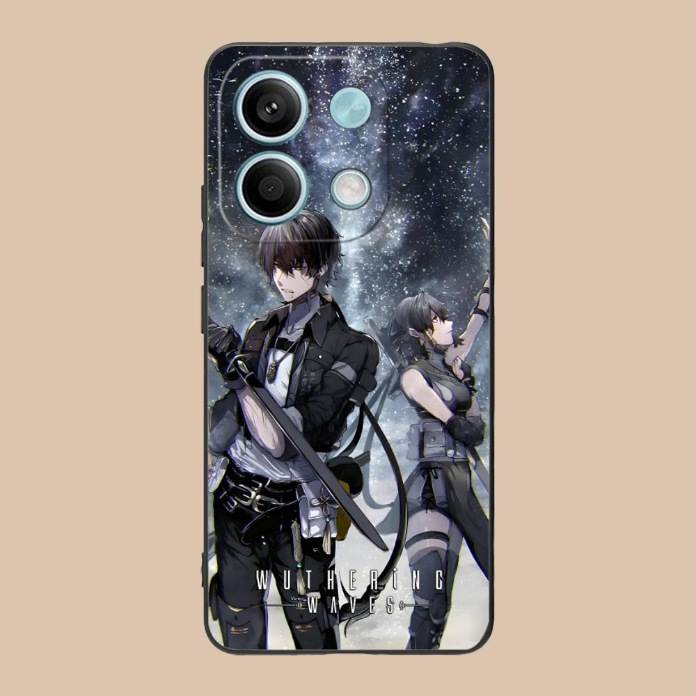 Wuthering Waves Rover Matte TPU Mobile Phone Case for Xiaomi 15 14 13 12 Mi 11 T Ultra Lite Pro S X 5G Colorful Printing Cover