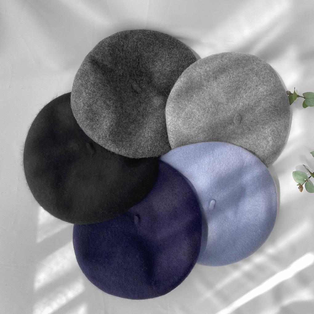 Women's Men's Couple Daily New Wool Beret Hat