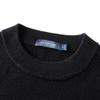 MONTAGUT Men's 100% Merino Wool Crew Neck Sweater