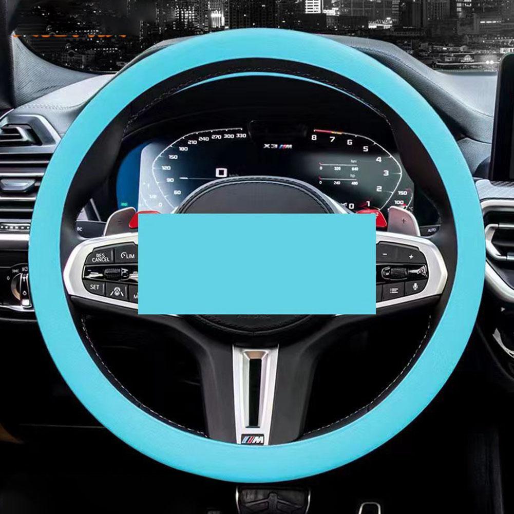 Universal Car Silicone Steering Wheel Cover Elastic Interior Breathable Multi Cover Color Accessorie Car Wheel Steering Non R0Z1