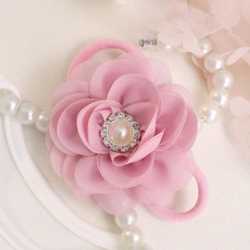 Infant Photography Clothing Breathable Polyester Fabric Multi Color Option Newborns Studio Props with Matching Headwear