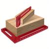 Woodworking Right Angle Ruler Aluminum Carpenter Square Measuring Height Ruler 90° Right Angle Calibrator for Wood Work Projects.