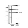 Handun No-Drill Bathroom Floor Storage Rack