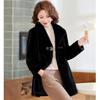 Past Women's Faux Mink Fur Winter Coat
