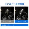 AIRSPEED Accessory Real Hard Carbon Fiber Car Gear Shift Knob Headcover Sticker for Mini