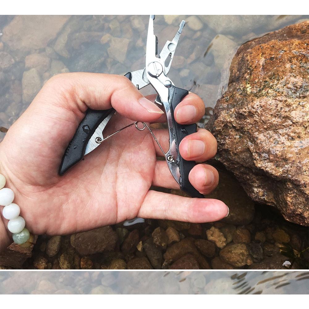Stainless Steel Fish Control Grip Gripper Lure Multifunctional Plier Hook Plier Fishing Pliers Fishing Tools Tackle Set