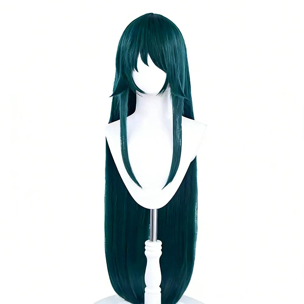 Anime The Song of Saya Saya Cosplay Pruik Dames Groen Lang Haar Hittebestendig Synthetische Pruiken Halloween Carnaval Prop gray