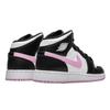 Air Jordan 1 Mid White Black Light Arctic Pink