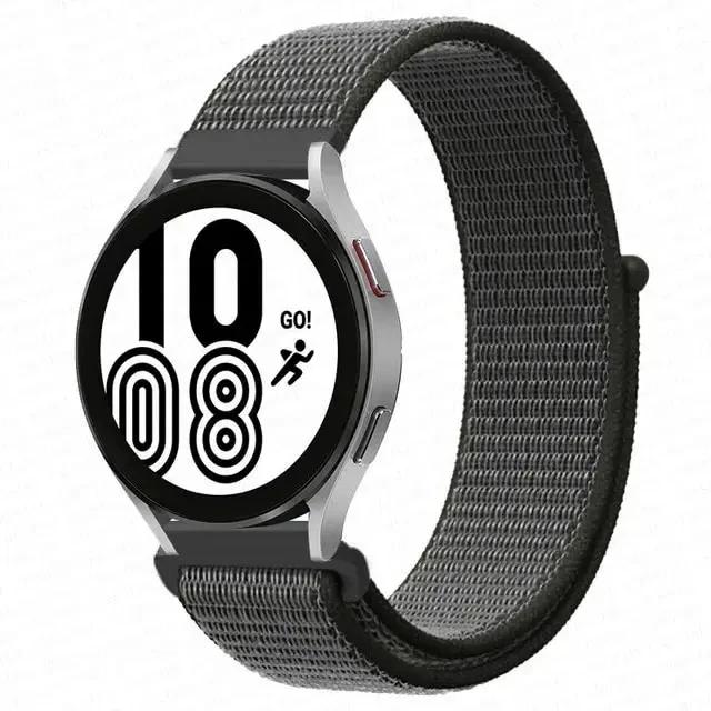 20mm 22mm Nylon-Schlaufenband Für Garmin Forerunner 265 965 255 255M 245 645 158/Venu 2Plus/Vivoactive 4 3/Venu SQ 2 Armband