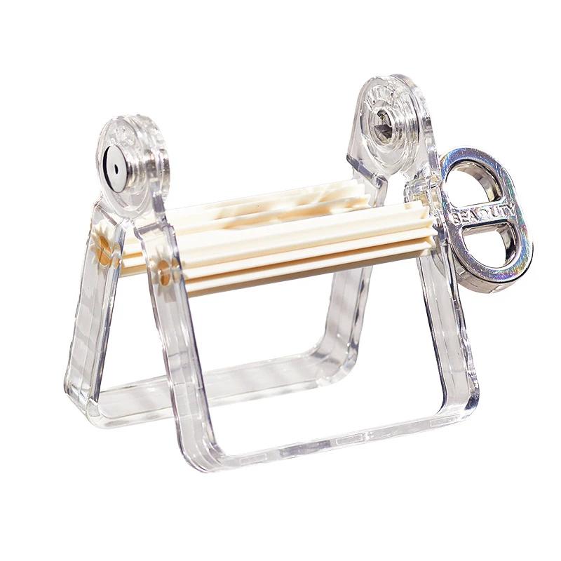 

1шт выдавливание зубной пасты новый домашний ручной вращающийся зубной порошок очищающее средство для лица средства по уходу за кожей краска для волос масляная краска белый