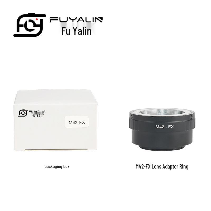 FUYALIN M42-FX Adapter: Compatibel met M42-lenzen voor Fujifilm X-Pro1 systeemcamera's.
