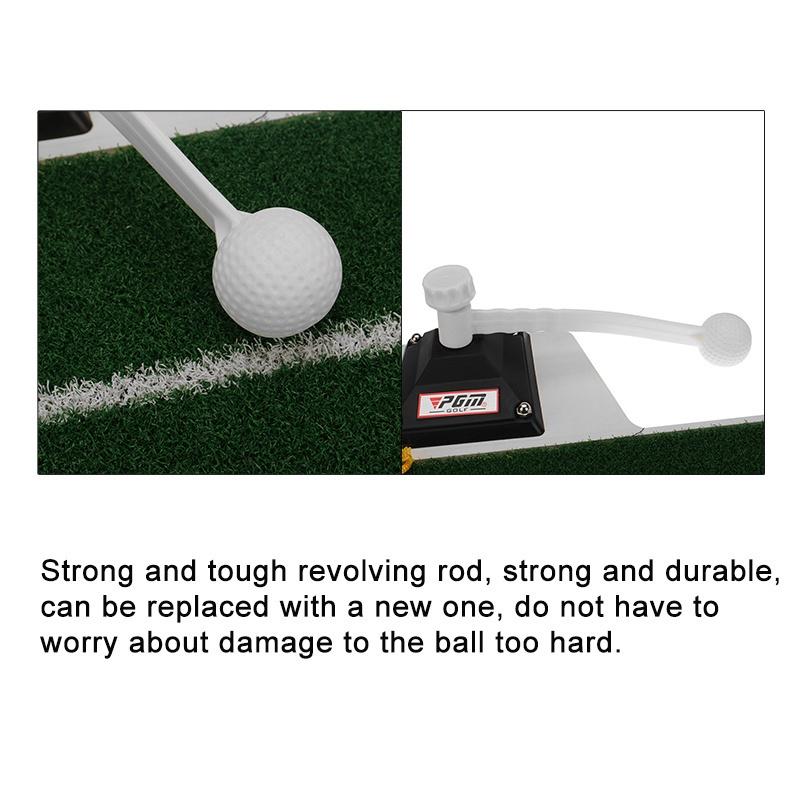 3 In 1 Golfball Mat Training Hitting Swing Pad Practice Grass Mat Indoor Outdoor