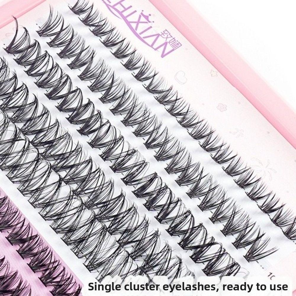 Large Capacity Eyelash Book Single Cluster Segmented Eyelash False Eyelash  Professional Use