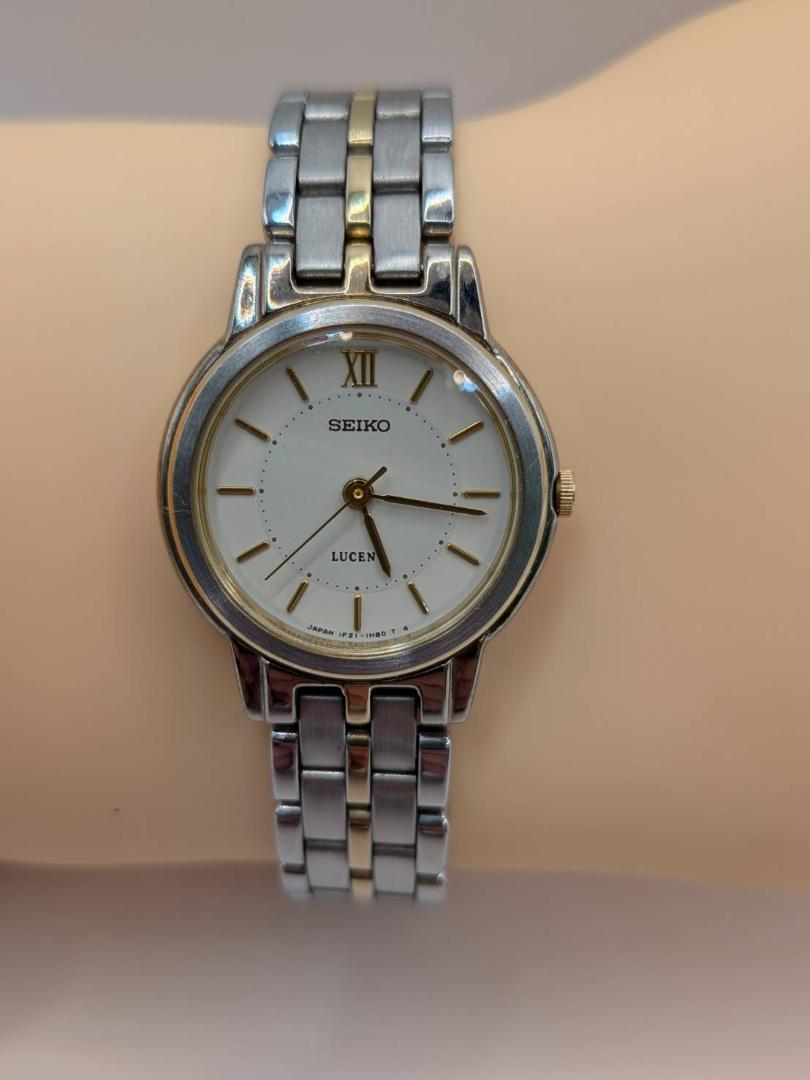 

[USED] Battery replaced SEIKO LUCENT