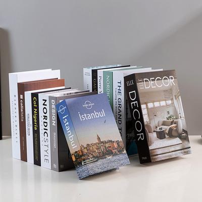 Decorazione del libro Ornamentale cavo Resistenza alla pressione Modello moderno Ornamenti da tavolo Caffetteria