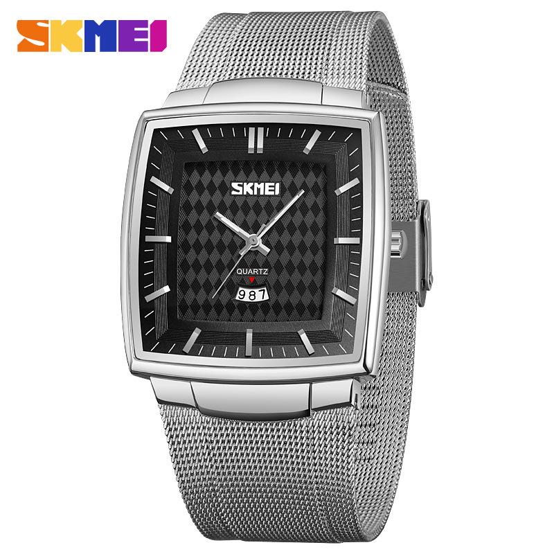 Shike Mei Men s Trendy Simple Waterproof Quartz Wristwatch