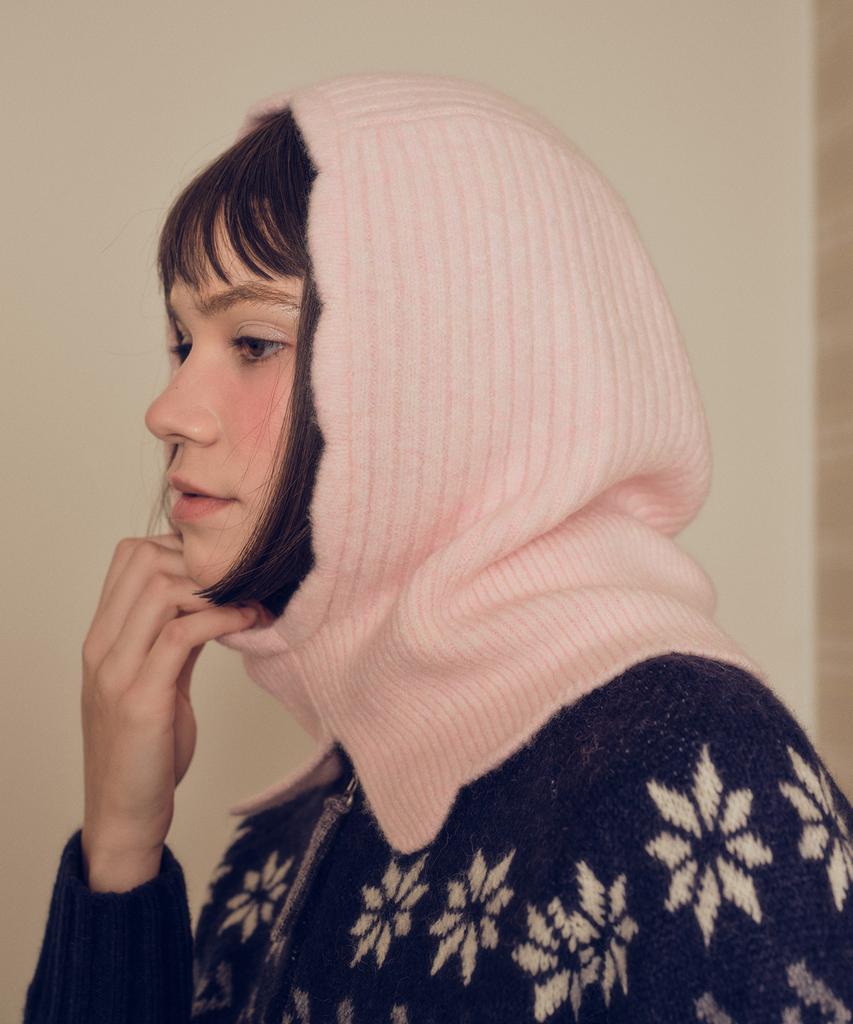 MELLY&ROSE Wave Balaclava (310543)_Pink