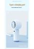Handheld USB Rechargeable Mini Fan - Customizable Logo for Summer Office