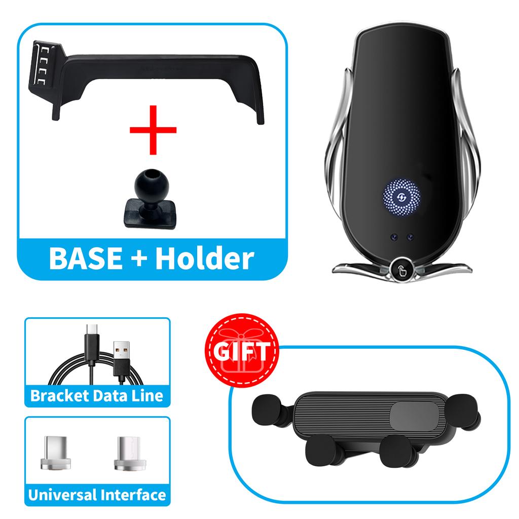 For Mazda CX-5 2017- CX5 KF 7inch Car Phone Holder Screen Fixed Navigation Bracket Base Wireless Charging