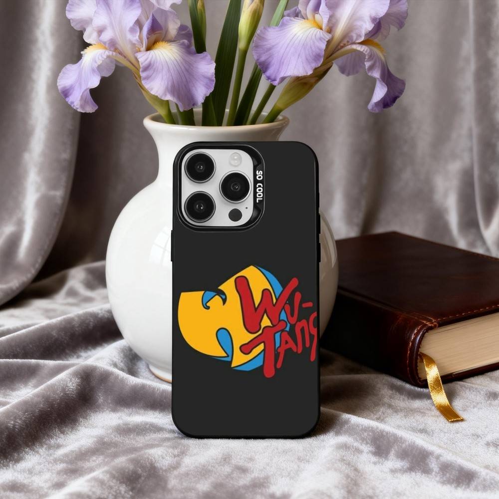 Wu-Tang Wu T-Tang C-Clan Ultra Phone Case For iPhone17,16,15,14,13,12,11 Plus,Pro Max Black Candy Silver Phone Case