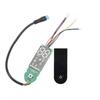 Electric Scooter Dashboard Set Metal Digital Waterproof Dashboard Replacement with Cover for M365 PRO2