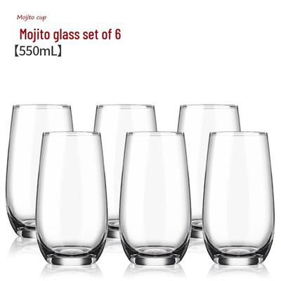 ZISIZ Mojito Highball Cocktail Glasses - Set of 6