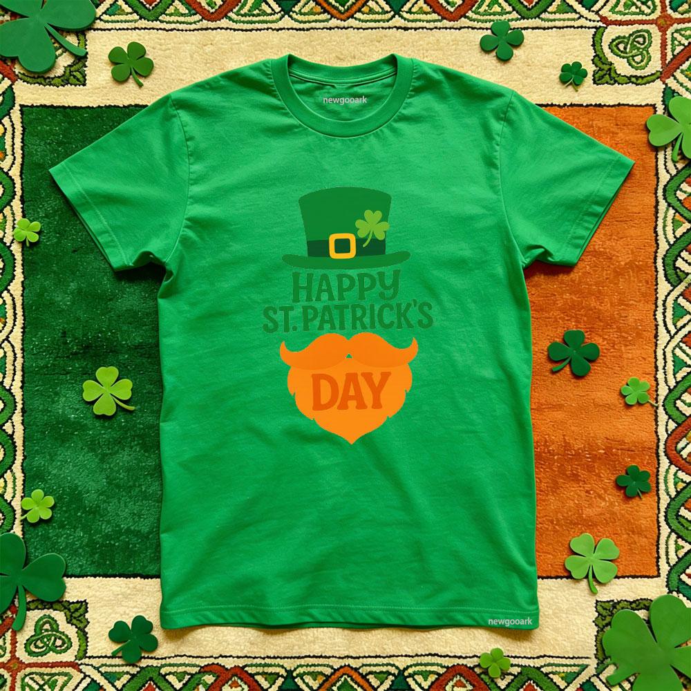 Happy St Patricks Day Its A Great Faith Day for The Irish Premium TShirt Women Unisex Casual Cotton Graphic Shirt Oneck Shirt