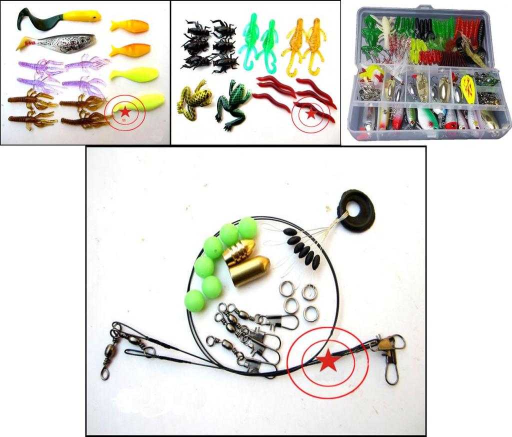 Soft Bait Lure Pack For Night Fishing With Bionic Glowing Fish For Anglers