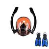 Portable Self-Breathing Snorkeling Set