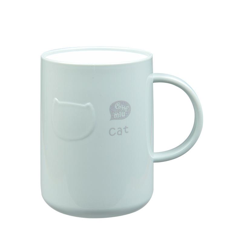 Nordic Style Plastic Toothbrush Holder Cup With Handle Modern Bathroom Mouthwash Cup For Home Hotel Travel