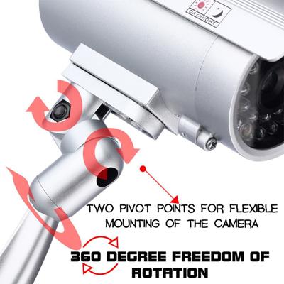 Fake Security Camera Adjustable Universal Wireless Anti-theft Angle Dummy Simulation CCTV Surveillance Camera