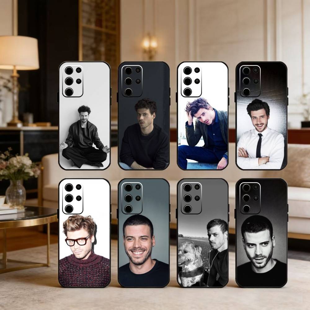Francois-es Arnaud Phone Case For Samsung S25,24,23,22,30,21,10,9,Ultra,Plus,FE 5G Black Soft Case